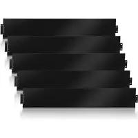 TolleTour Bordure de gazon Jardin Hauteur:15+18 cm Gazon Bordure de jardin 100x18cm 30m