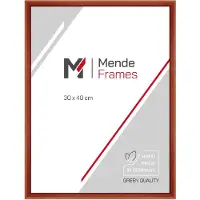 MendeFrames Cadre photo H011 en acajou 30x45 cm avec verre musée