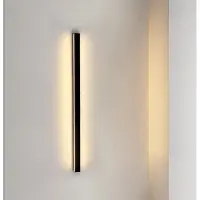 ZMH led Applique murale intérieure Noir Blanc Chaud 60CM 21W Moderne Couloir Up Down Eclairage mural pour couloir Salon Lit Cage d'escalier Chambre à coucher Enfants