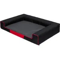 Stanis³aw Jurga Lit pour chien Panier pour chien Canapé pour chien Matelas pour chien Oreiller pour chien Repos pour chien Niche pour chien Coin couchage pour chien "VICTORIA" 100X66 cm