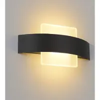 ZMH Applique LED d'intérieur lampe murale salon 6W acrylique lampe de chevet moderne
