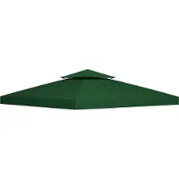 Fortuna Lai Toit de pavillon de remplacement 3 x 3 m Gris anthracite Polyester hydrofuge pour pavillon métallique et pavillon de jardin