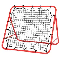 Yakimz Football Rebounder Paroi de rebond Kickback But Paroi de rebond Filet réglable Entraînement de football 103 x 100 cm