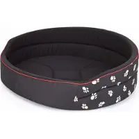 Stanis³aw Jurga Lit ovale pour chien - 85 x 70 cm - lavable, résistant, élégant | Pillowprim