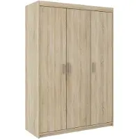 AX Living Storicos 3P Armoire 3 portes chene Sonoma 133 cm de large