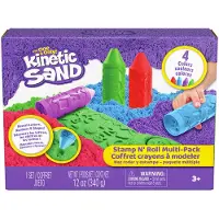 Kinetic Sand Set de Plage - 340 grammes - Pack multiple de tampo - - UneTaille -