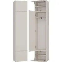 3Xeliving Armoire, cachemire / beige, 50 x 238 x 35 cm