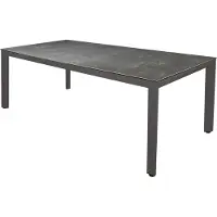 In And OutdoorMatch Table - 220x100x74 cm - Aluminium - Céramique émaillée