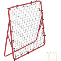 SucceBuy Football Rebounder, 39 "x39", filet de rebond, entraînement de football, portable, tous âges, ajustable, montage facile