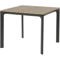 In And OutdoorMatch Table - Aluminium & Polywood - aspect teck - 90x90x74cm