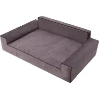 Stanislaw Jurga Pillowprim Lit pour chien "Glamour" -100x65cm- coussin canapé élégant pour chiens, doux & lavable