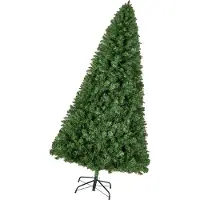 SucceBuy Arbre de Noël artificiel, 2,2 m de hauteur, sapin naturel avec 1346 pointes de branches et support métallique robuste - idéal pour la décoration de la maison, des fêtes et des bureaux