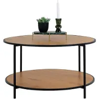 Zesso House Collection Table basse Ø 80 cm Dina Chêne