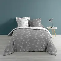 Zesso Housse de couette Grey Flower 260 cm x 240 cm