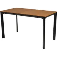 In And OutdoorMatch Table - 130x70 cm - Aluminium - Polywood Teck