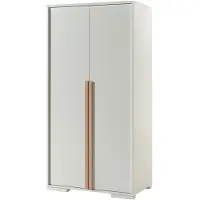 Zesso Dream Tree Armoire 2 portes Verona Blanc