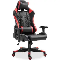 Zesso Chaise de jeu Stozy Abel Rouge - Noir