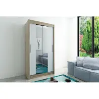 Minio Armoires TOKYO 1 100 cm Sonoma / Blanc