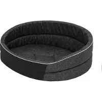 Stanis³aw Jurga Lit ovale pour chien - 75 x 60 cm - lavable, résistant, élégant | Pillowprim