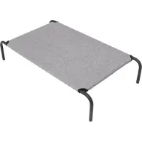 Stanis³aw Jurga Lit pour chien "Iron" 80×65 cm - avec cadre métallique & housse en codura | Pillowprim