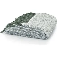 Zesso Lula Couverture douillette 130 cm x 170 cm Nels Vert