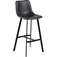 Zesso Smuk Tabouret de bar Thora noir