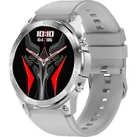 Vislone DM50 Montre intelligente à écran AMOLED de 1,43 pouce, BT 5.1 | IP68 étanche | Résolution 466*466 | 19 modes sportifs | Surveillance de la santé | Fonction NFC, Argent