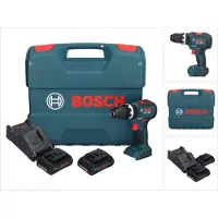 Bosch GSB 18V-55 Professional Perceuse-visseuse à percussion sans fil 18 V 55 Nm Brushless + 2x batterie ProCORE 4,0 Ah + chargeur + coffret