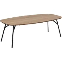 Zesso Smuk Table basse 120 cm Liam Chêne