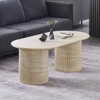 Zesso Milton & Oldbrook Couchtisch 120 cm Geneva Travertine look