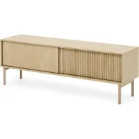 3Xeliving Armoire TV, chêne Cremona, 153,5 x 51,8 x 39,5 cm
