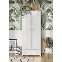 Minio Armoire STORY 1 Chêne blanc / Nash