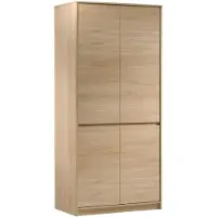 AX Living Armoire de chambre à coucher Mormanno S4P - 91 cm, chene Cremona