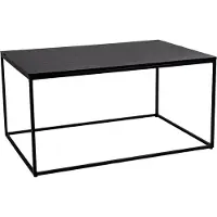Zesso House Collection Table basse 90 cm Dina Noir