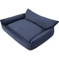 Stanis³aw Jurga Lit pour chien - Joker 65x50cm - coussin confortable pour chien avec dos surélevé & housse amovible | Tissu Fancy | PillowPrim