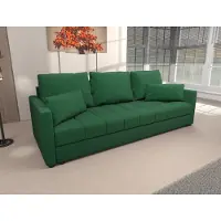 AX Living Canapé-lit Moderne Dolceo 226 cm de large, Canapé-lit Vert Velours