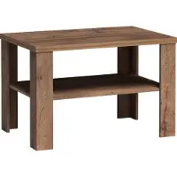 MINIO go for it , table basse, "KLASI", 90cm, couleur brun foncé