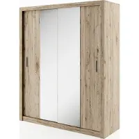 MINIO go for it , Armoire IDEA 3 Chêne San Remo