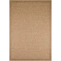 Un Amour De Tapis Tapis kilim rectangulaire tissé pour l'extérieur JUTE ART