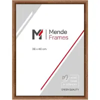 MendeFrames Cadre en bois chêne, dimensions 25x38 cm, verre décoratif, marque , modèle H004