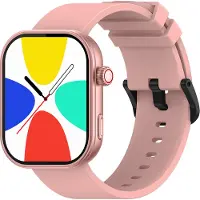 Douself Zeblaze Btalk Plus Smartwatch, écran 2,03 pouces | Résolution 240*296 | 260 PPI | Mode sport professionnel | BT5.2, rose