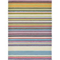 Un Amour De Tapis Tapis Kilim LAVIDA rectangulaire tissé pour l'extérieur