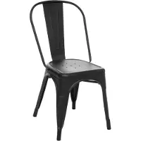 Zesso Eazy Living Chaise de salle à manger Cerissa Noir