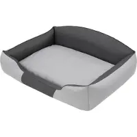 Stanis³aw Jurga Lit pour chien "Royal" -110x85cm- avec dos haut, rembourrage doux | Pillowprim