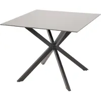 In And OutdoorMatch Table - 90x90 cm - Aluminium - Verre revêtu