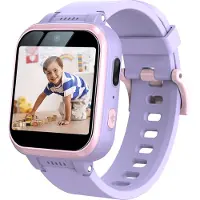 Mc star Enfants jeu Smartwatch soutien photo vidéo lampe de poche jouer de la musique jouet montre pour les garçons et les filles