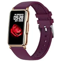 Mc star Smartwatch Femmes Hommes 1.47 pouces HD écran tactile montre de fitness avec mesure de la tension artérielle cardiofréquencemètre podomètre montre de fitness pour Android iOS