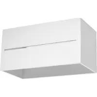 Sollux Applique LOBO MAXI blanc 2xG9 8W aluminium 10x12x20cm