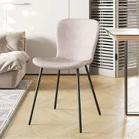 Zesso Chaise de salle à manger Stozy Kacey Beige
