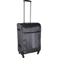 H4L Valise trolley Tissu Gris 52 litres Valise ultralégère